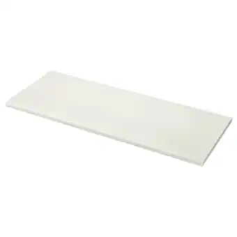 IKEA Säljan worktop, white/light grey stone effect/laminate, 186x3.8 cm offer