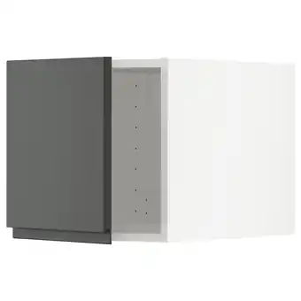 IKEA Metod top cabinet, white/voxtorp dark grey, 40x40 cm offer