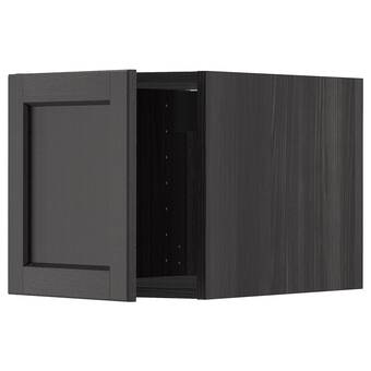 IKEA Metod top cabinet, black/lerhyttan black stained, 40x40 cm offer