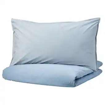 IKEA Blåvinda duvet cover and pillowcase, light blue, 150x200/50x80 cm offer