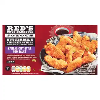 Asda Red's true barbecue joyous buttermilk chicken strips with glorious kansas city style bbq sauce offer
