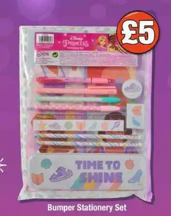 Poundland Bumper Stationery Set offer