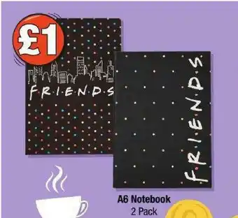 Poundland A6 Notebook offer