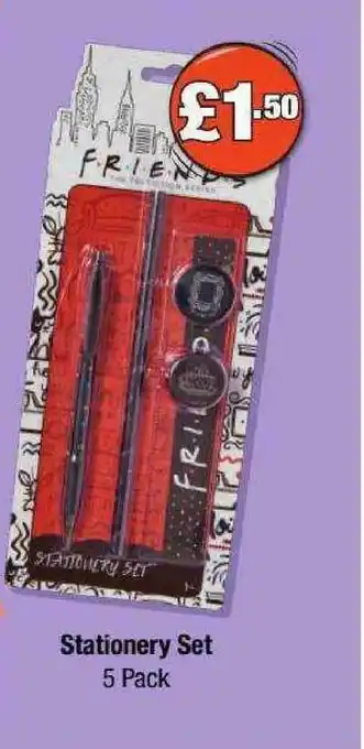 Stationery Set Friends