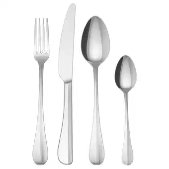Gamman 24-piece cutlery set, stainless steel