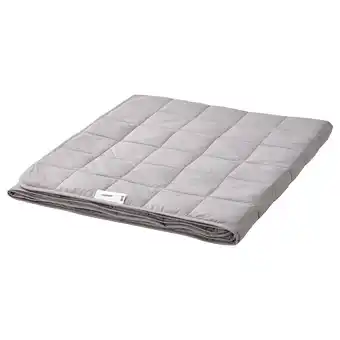 IKEA Odonvide weighted blanket, 6 kg, 2.5 tog, dark grey/light warm, single offer