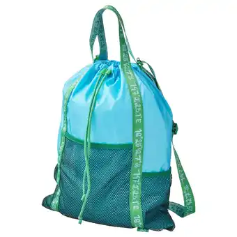 IKEA Blåvingad backpack, blue/green, 13 l offer