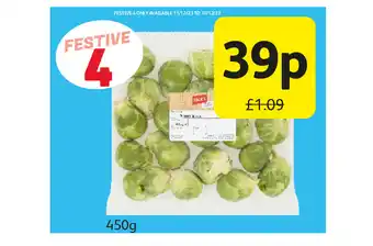 Londis Jack's brussel sprouts offer