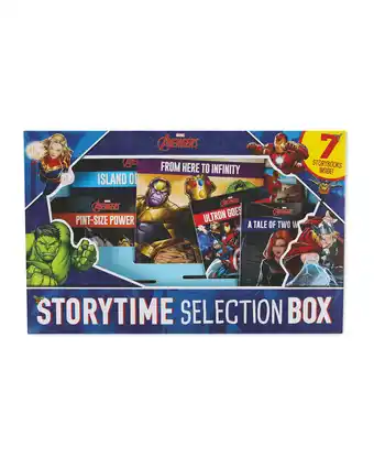 Aldi Marvel story book selection box offer