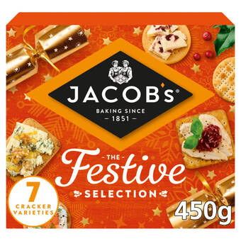Asda Jacob's the festive selection 7 cracker varieties offer