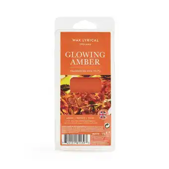 Asda Wax lyrical glowing amber wax melt offer