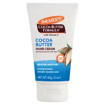 Asda Palmer's cocoa butter formula concentrated hand cream for rough / dry skin (packaging may vary) offer