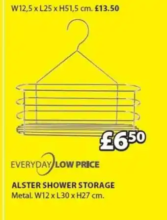 JYSK Alster Shower Storage offer