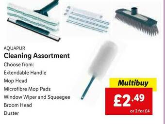 Lidl Aquapur Cleaning Assortment offer