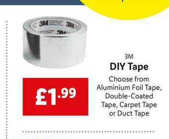Lidl 3m Diy Tape offer