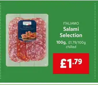 Lidl Italiamo Salami Selection offer
