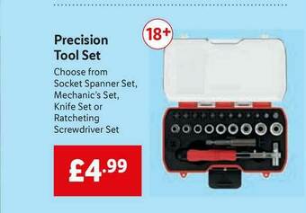 Lidl Precision Tool Set offer