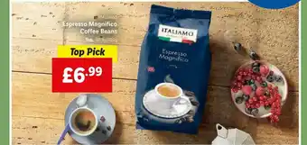 Lidl Italiamo Espresso Magnifico Coffee Beans offer