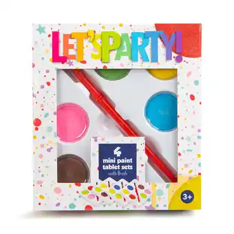 Asda Rms mini paint tablet sets offer