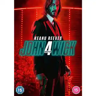 Asda Dvd john wick chapter 4 offer