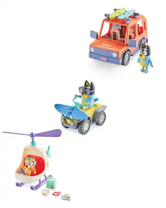 Aldi Bluey vehicle assortment offer