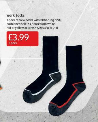Aldi Work Socks offer