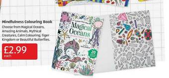 Aldi Mindfulness Colouring Book offer