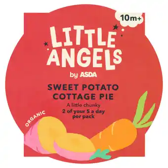 Asda Little angels by asda organic sweet potato cottage pie baby food 10+ months offer