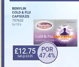 Bestway BENYLIN COLD & FLU CAPSULES offer