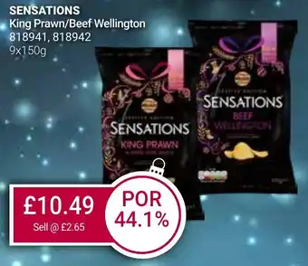 Bestway SENSATIONS King Prawn/Beef Wellington offer