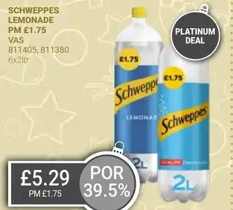 Bestway SCHWEPPES LEMONADE offer