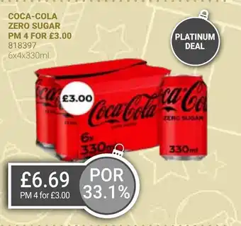 Bestway COCA-COLA ZERO SUGAR PM 4 offer