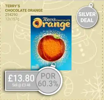 Bestway TERRY'S CHOCOLATE ORANGE offer