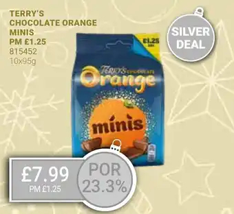Bestway TERRY'S CHOCOLATE ORANGE MINIS offer
