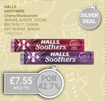 Bestway HALLS SOOTHERS offer