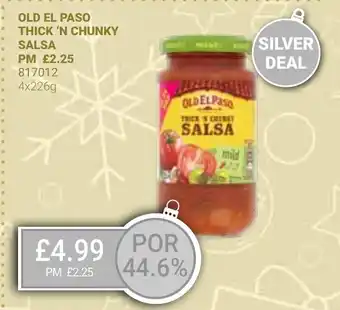 Bestway OLD EL PASO THICK 'N CHUNKY SALSA offer