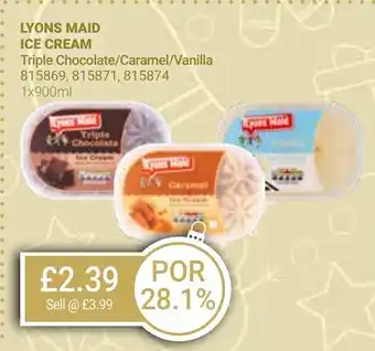 Bestway LYONS MAID ICE CREAM offer