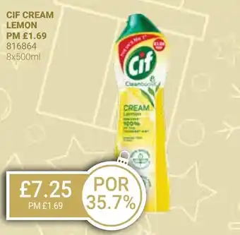 Bestway CIF CREAM LEMON offer