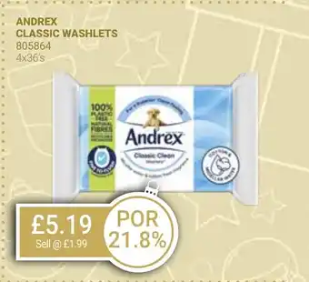 Bestway ANDREX CLASSIC WASHLETS offer
