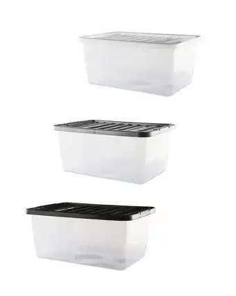 Aldi Premier 45l storage box & lid offer