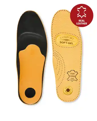 Aldi Avenue leather comfort insoles offer