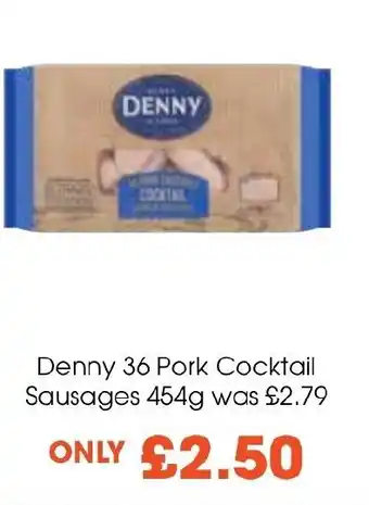 Centra Denny 36 Pork Cocktail Sausages offer