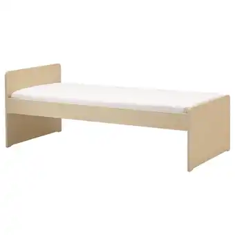IKEA Släkt bed frame with slatted bed base, birch, 90x200 cm offer