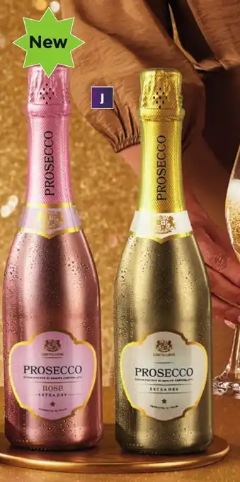Aldi J. PROSECCO ROSÉ/ PROSECCO GOLD offer
