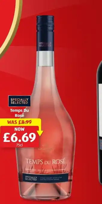 Aldi Temps Du Rosé offer