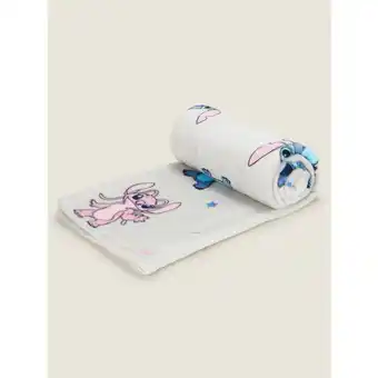 Asda Disney Grey Stitch Angel Super-Soft Throw offer