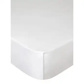 Asda George home white luxury 100% cotton flat sheet - king offer
