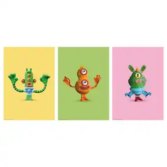 IKEA Bild poster, friendly creatures, 21x30 cm offer