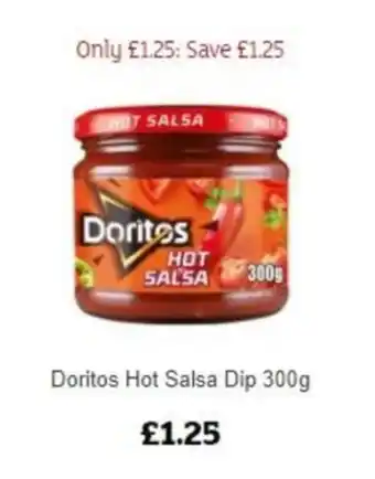 Sainsbury's Doritos Hot Salsa Dip 300g offer