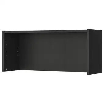 IKEA Billy height extension unit, black-brown, 80x28x35 cm offer